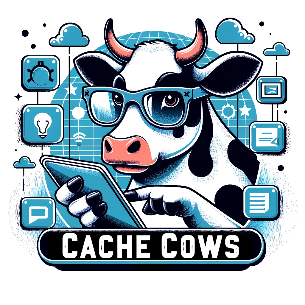 CacheCows Logo